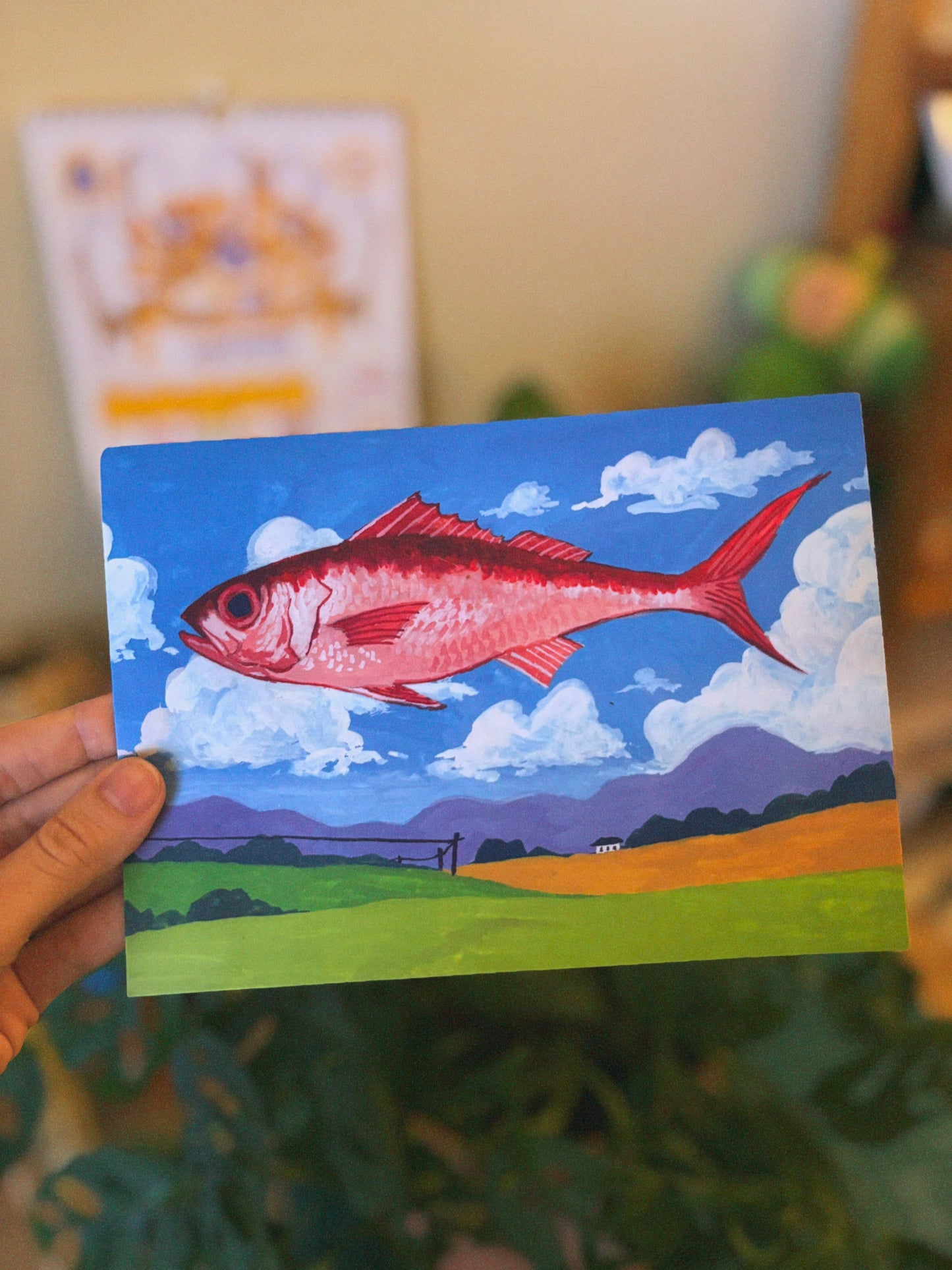 Fish in tha Sky ★ May 2024 Postcard