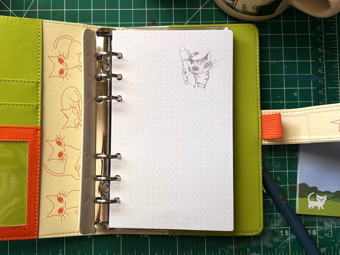 UNPUNCHED Paper Insert for A6 Binder