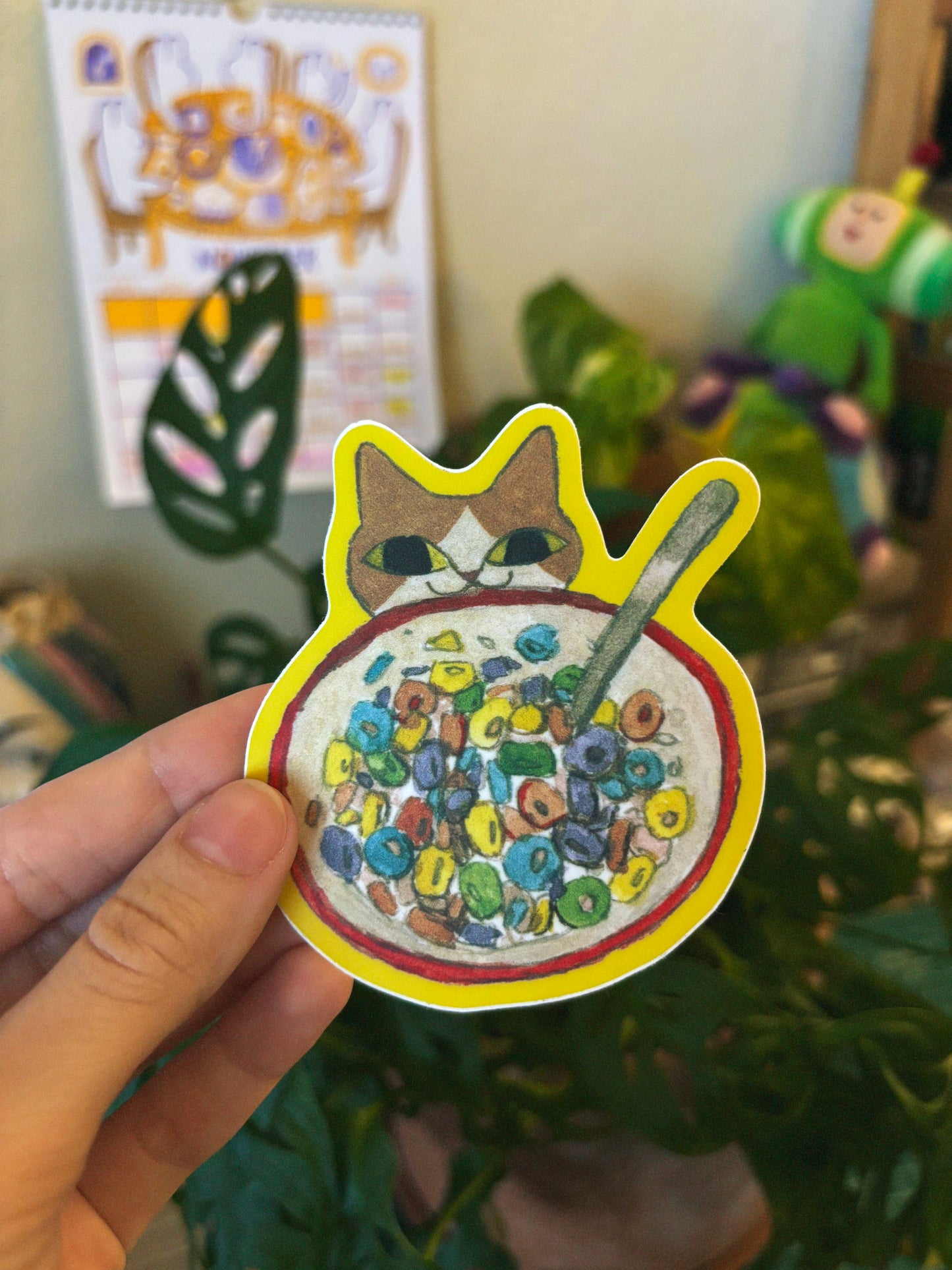 Cereal Cat ★ April 2024 Sticker