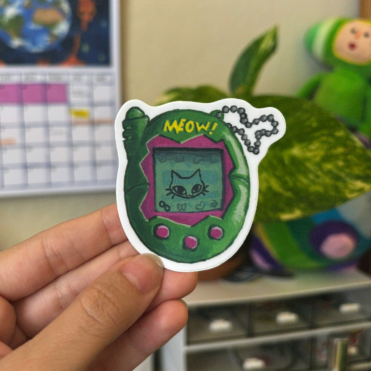 Meow Handheld Game ★ March 2025 Sticker