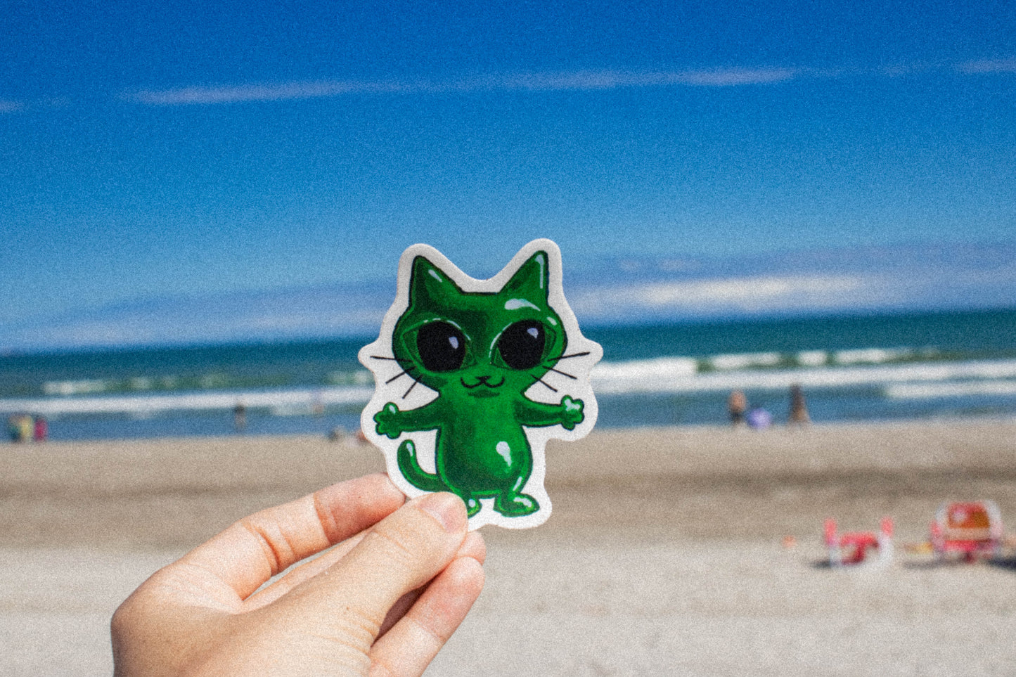 Alien Cat ★ September 2024 Sticker
