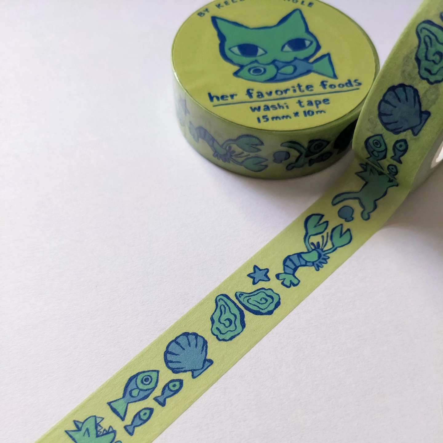 Her Favorite Foods Washi Tape