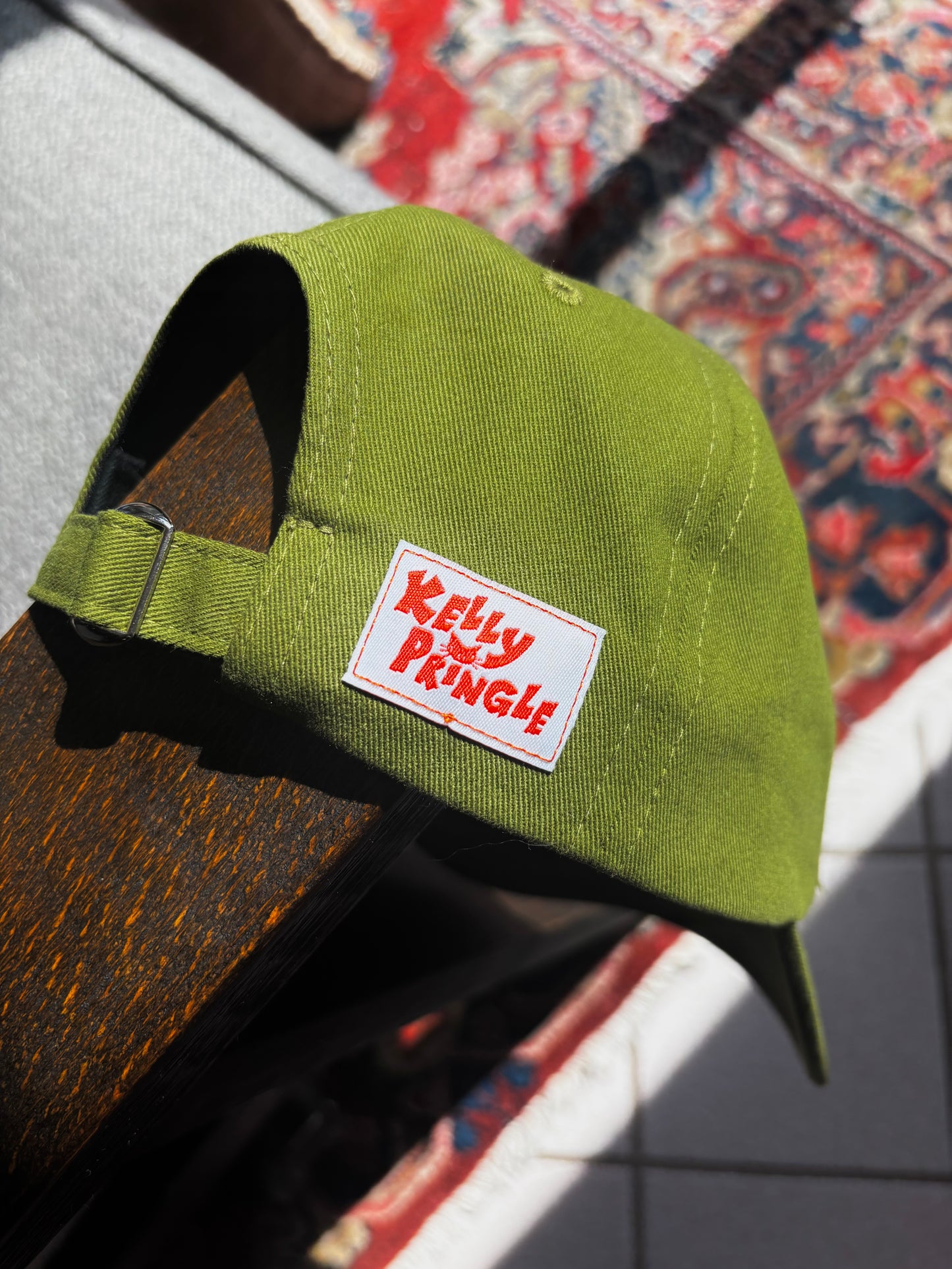 "Double Trouble" Green Baseball Hat