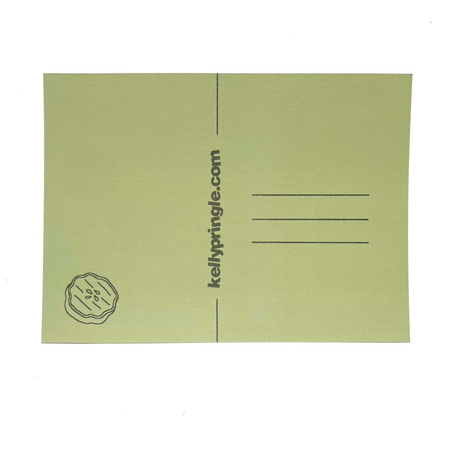 Pickle Cat ★ April 2025 Postcard