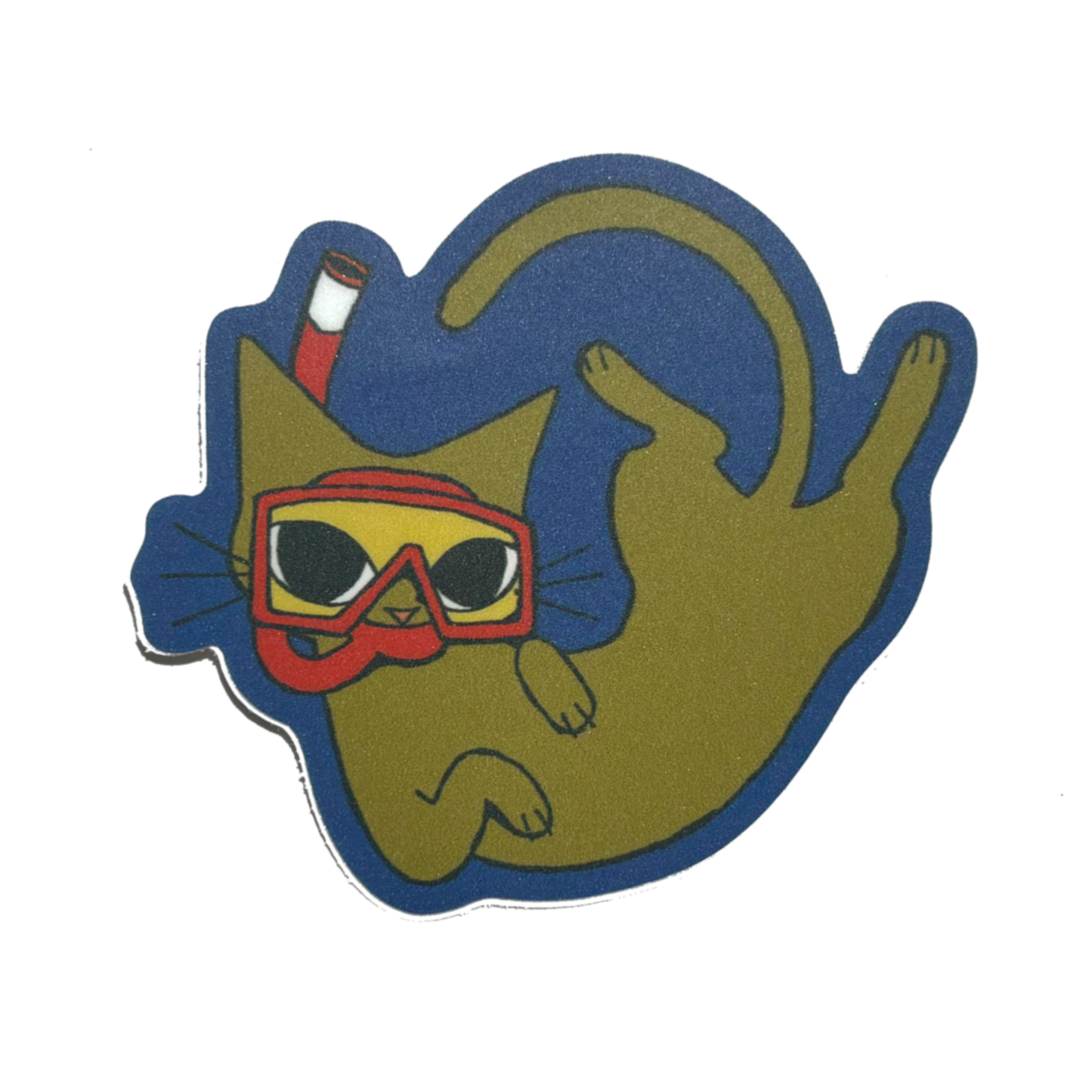 Scuba Cat ★ April 2025 Sticker