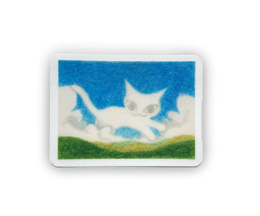 *PATREON EXCLUSIVE* Cloud Kitty ★ June 2025 Sticker
