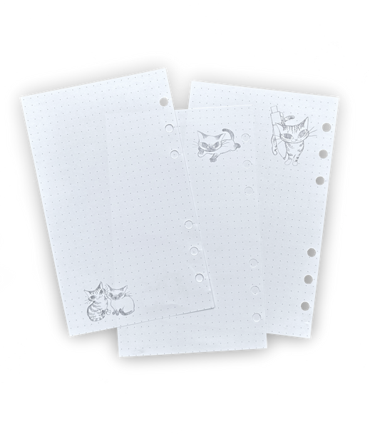 Paper Insert Replacements for A6 Binder