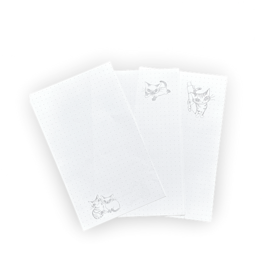 UNPUNCHED Paper Insert for A6 Binder