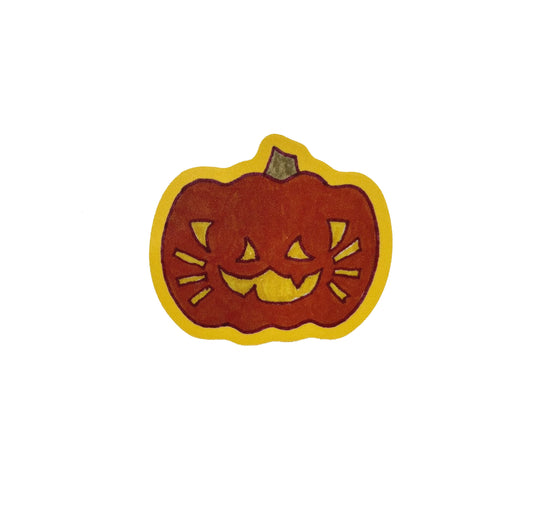 *PATREON EXCLUSIVE* Pumpkin Cat ★ September 2025 Sticker