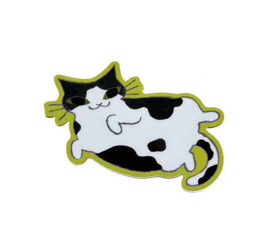 *PATREON EXCLUSIVE* Cow Cat ★ October 2025 Sticker