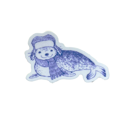 *PATREON EXCLUSIVE* Seal with Hat ★ December 2025 Sticker