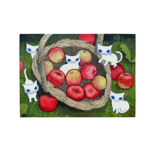 *PATREON EXCLUSIVE* Apple Basket ★ September 2025 Postcard