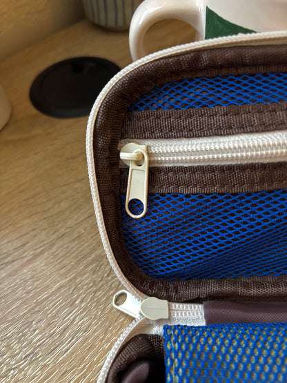 Green Expandable Pencil Case