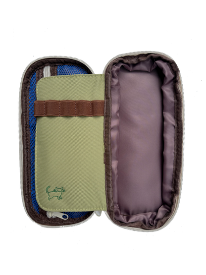 Green Expandable Pencil Case