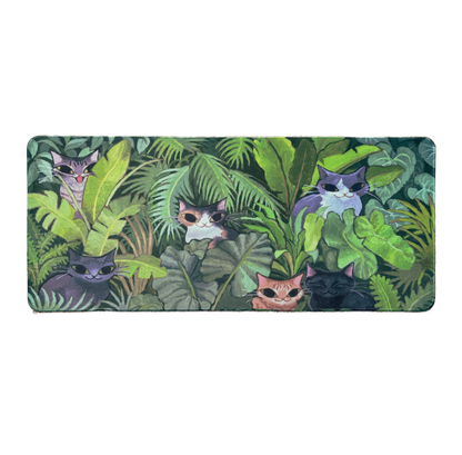 "Hide and Seek" 12"x27" Deskmat