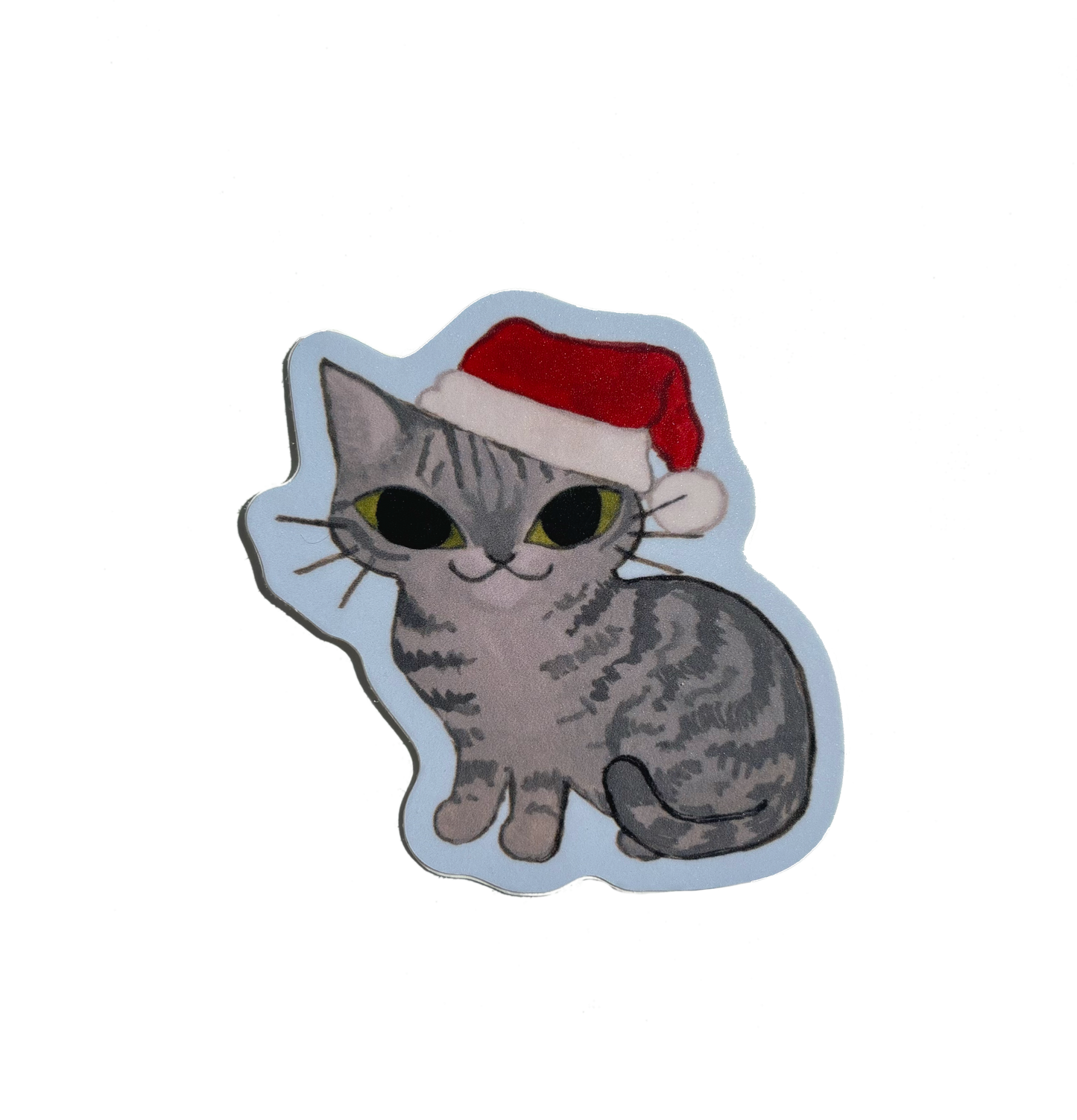 Christmas Cat Sticker
