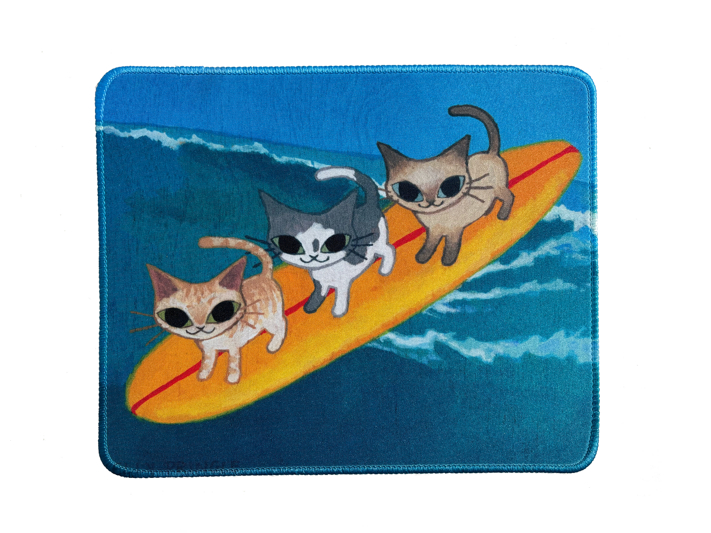 "Meowabunga" Mouse Pad