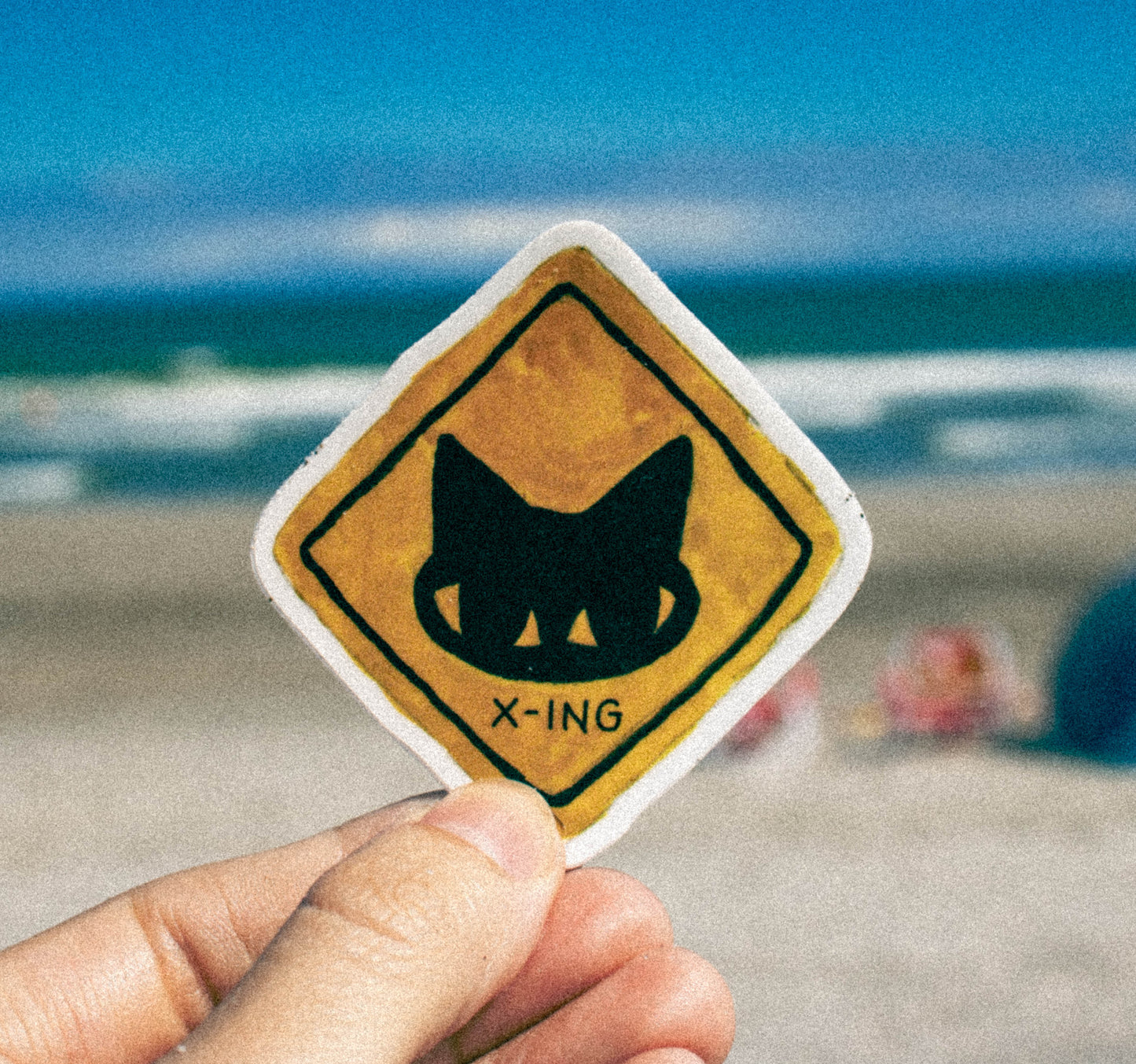 Cat X-ing ★ August 2024 Sticker