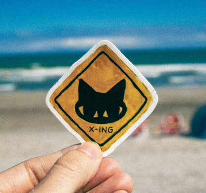 Cat X-ing ★ August 2024 Sticker