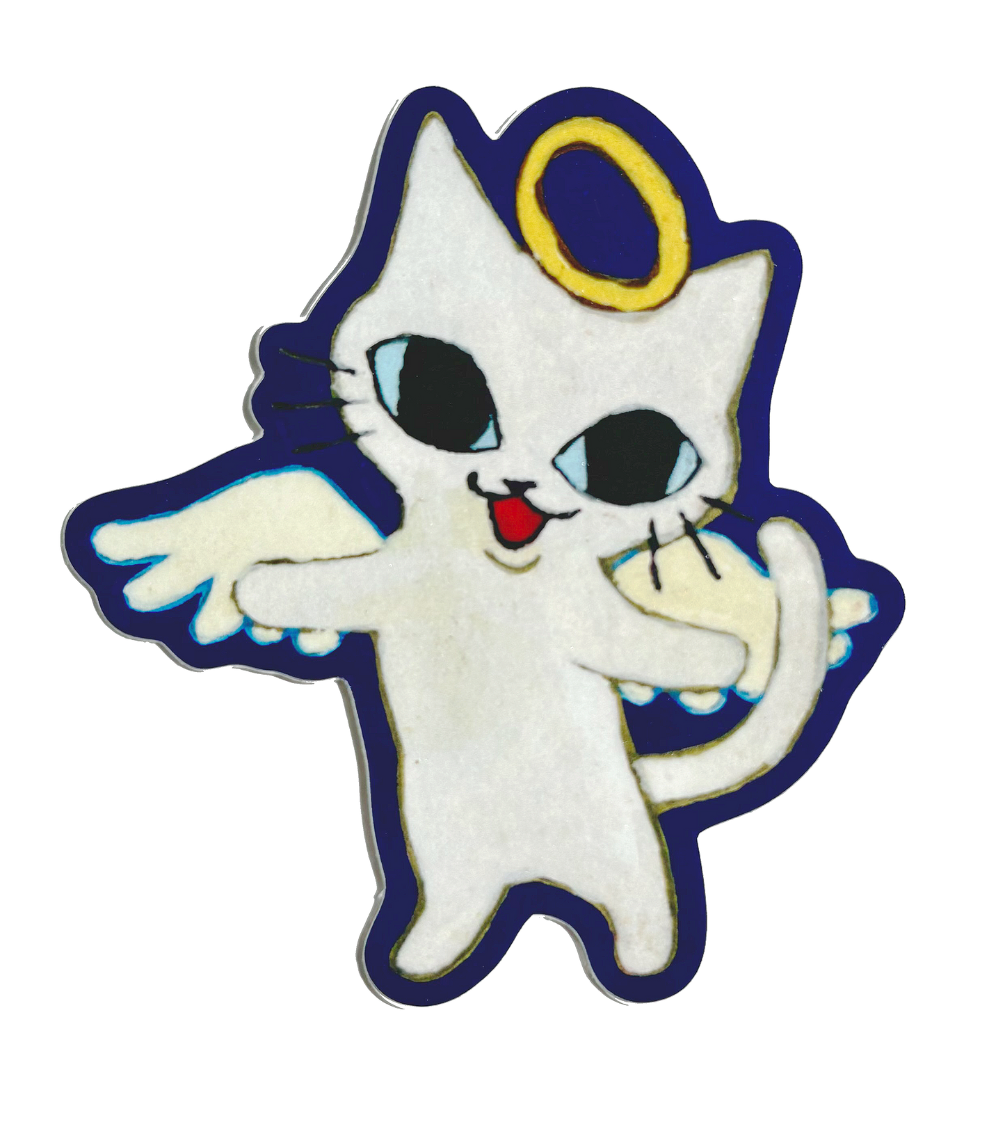 Angel Kitty Sticker