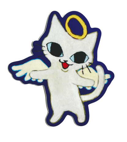 Angel Kitty Sticker