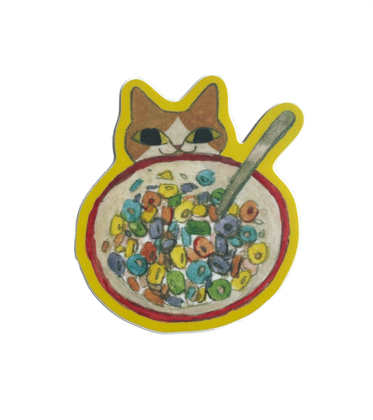 Cereal Cat ★ April 2024 Sticker