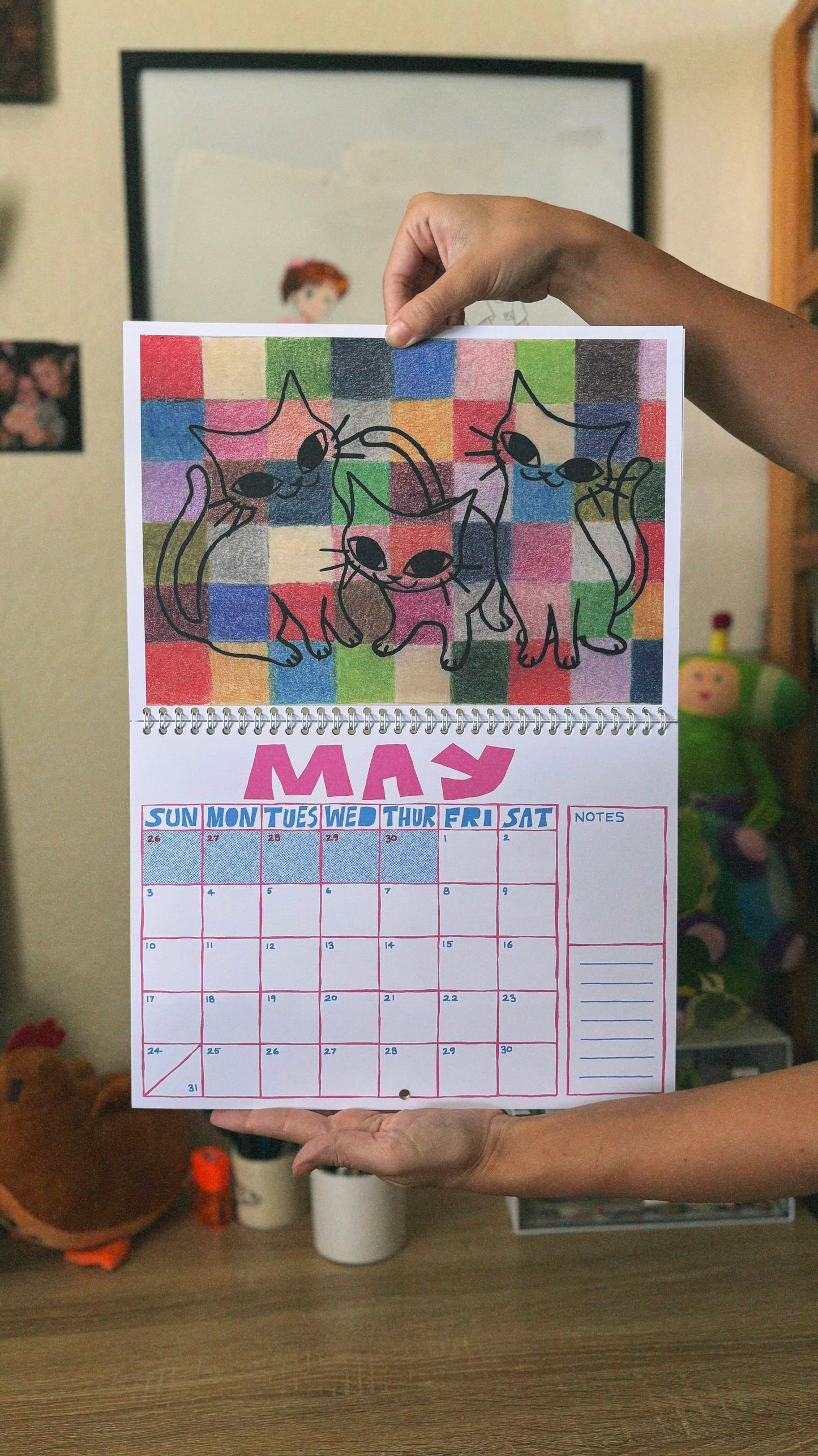 2026 Kelly Pringle Calendar