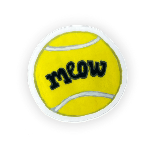 *PATREON EXCLUSIVE* Tennis Ball ★ July 2025 Sticker