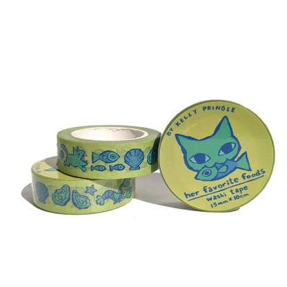 Her Favorite Foods Washi Tape