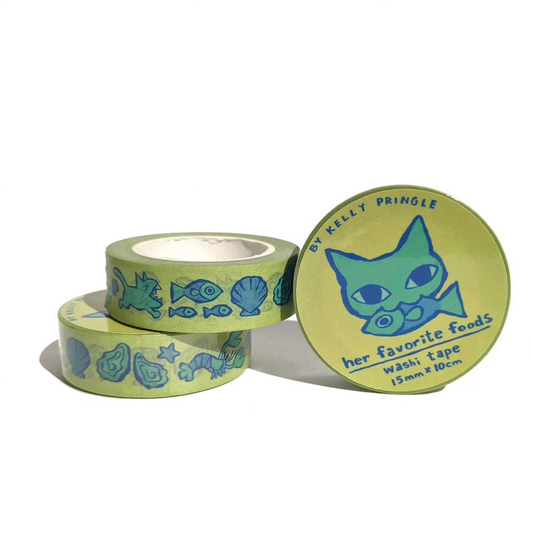 Her Favorite Foods Washi Tape